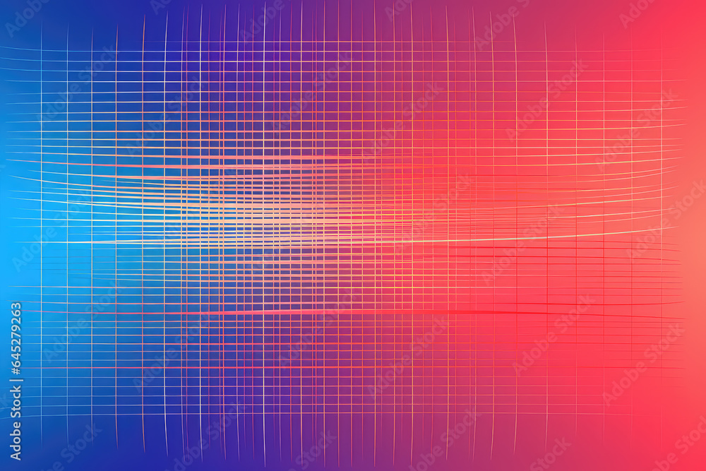 Aufkleber abstract technology futuristic digital concept square pattern with lighting glowing particles square