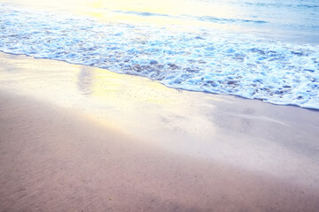 sea foam on the sand abstract background abstract water ocean