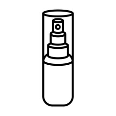 Spray bottle outline icon