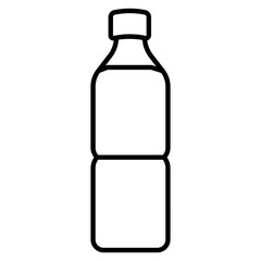 Water bottle outline icon