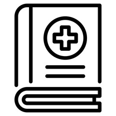Fototapeta premium Health Guidelines icon