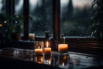 Candle in window