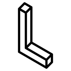 letter l line 