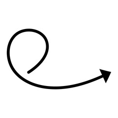 arrow doodle icon