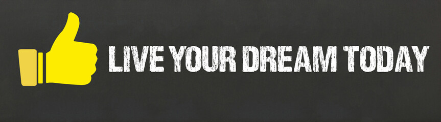 Live Your Dream Today	