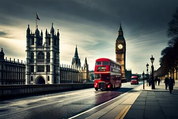 big ben and houses of parliament - Powered by Adobe
