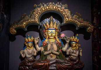 Fototapeta premium hindu deity statue