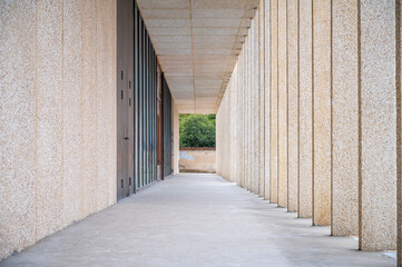 entrance to the building