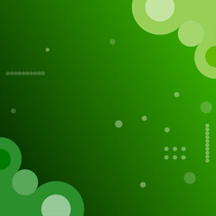 trendy gradient social media template, colorful circles background wallpaper