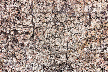 Sandstone mineral texture. Grain rock background. Geology marble cracks. Noise granite texture. Beige interior ceramic decoration. Mineral tile structure. Rusty color pattern.