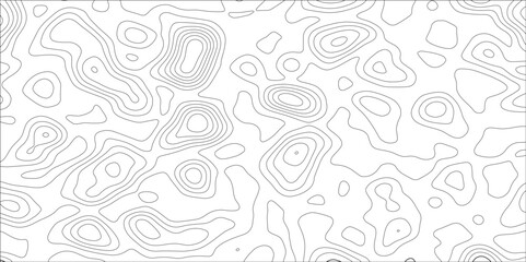 Retro topographic map.White wave paper curved reliefs abstract background .Modern design with White background with topographic wavy pattern design. Contour maps. Vector illustration.