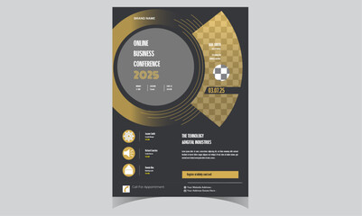 Corporate business flyer template design set. marketing, business proposal, promotion, advertise, publication, cover page. digital marketing agency flyer design.