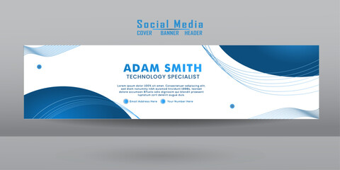 Creative LinkedIn banner template. corporate banner, cover. Elegant marketing solution agency social media cover banner header post vector template design