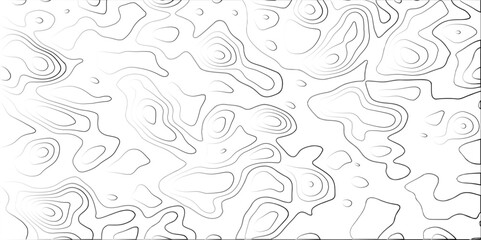 Abstract white topography vector background. Line topography map design. Abstract gradient topographic contours map background,Vector contour topographic map. Cartography texture abstract banner use..