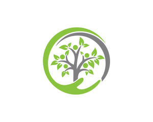 health hands tree logo