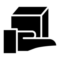 shipping and delivery  glyph icons