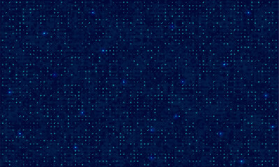 Programming computer code. Digital background constructed with different symbols. Abstract visualization of coding. Vector illustration.