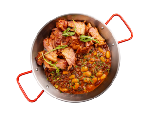 Bean stew with smoked pork hock