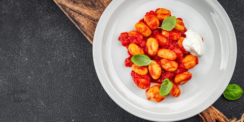 background, basil, cheese, cooked, cooking, cuisine, delicious, dinner, dish, dumpling, food, food background, fresh, gnocchi, gourmet, healthy food, homemade, italian, italy, meal, organic, pasta, pl