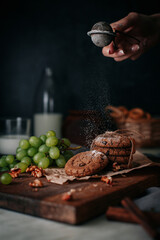 sausages on a grill cookies