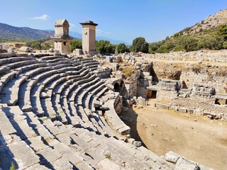 Ancient Xanthos (Xanth) was the former capital of the Lycian state.
Xanthos is one of the most famous ancient cities of Turkey. UNESCO World Heritage Site.