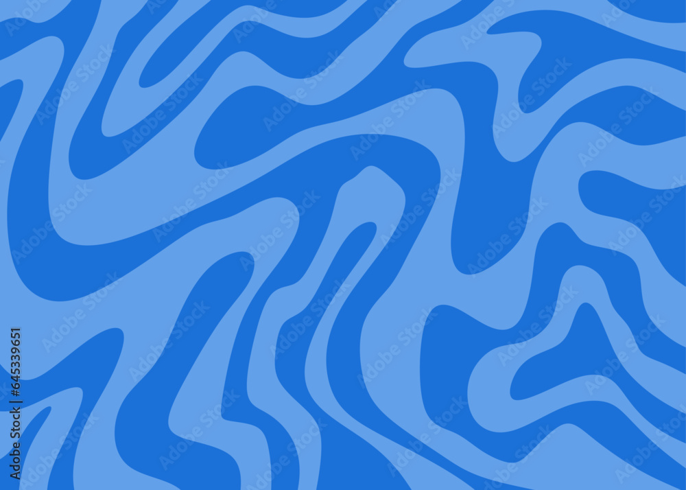 Poster abstract background with wavy line pattern
