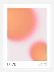 Aura Gradient y2k round poster. Futurism vector art set. Retrowave, synthwave, rave, steam wave background. Black, purple, pink, blue, yellow colors. Print, wallpaper, web template.