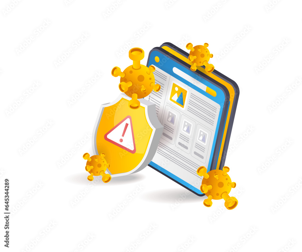Poster the web page is infected with a malware virus
