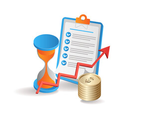 Time to develop a money business plan