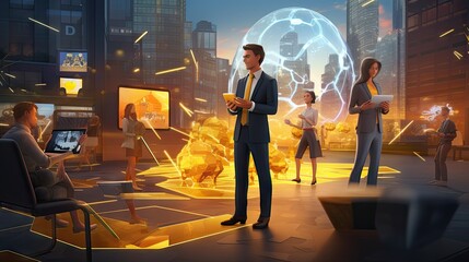 Metaverse Business Dynamics: Avatars Engaging in Virtual Commerce - Illuminating the Digital Economy Frontier