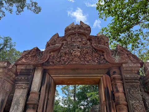 Banteay Srei, Angkor ruins, Siem Reap, Cambodia