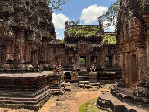 Banteay Srei, Angkor ruins, Siem Reap, Cambodia