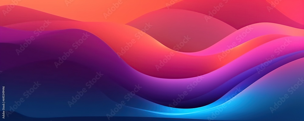 Poster free photo colorful abstract background . layout design templates. generative ai