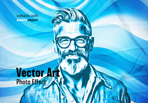 Vector Art Photo Effect
