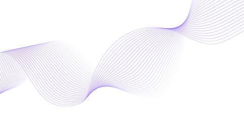  Abstract soft blue purple wave lines dynamic flowing colorful light isolated background. illustration design element in concept of music, technology, modern, wallpaper, business card, banner, flyers