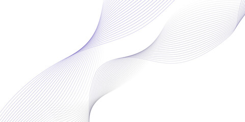  Abstract soft blue purple wave lines dynamic flowing colorful light isolated background. illustration design element in concept of music, technology, modern, wallpaper, business card, banner, flyers