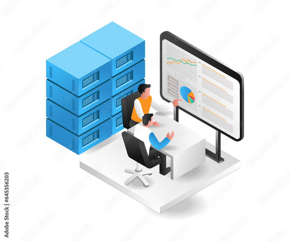 Aufkleber Analysis server dashboard