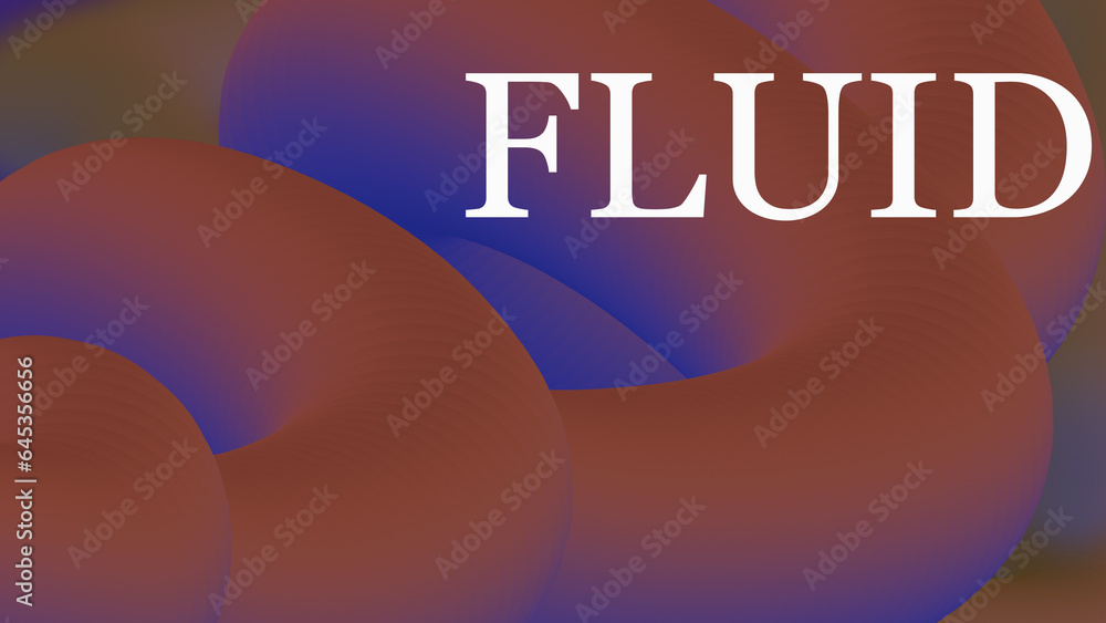 Poster abstract background particle flow.wave of red and blue liquid. background design for cover, banner. 