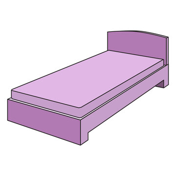 recommend clip art: spring bed vector illustration