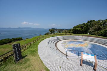 神崎鼻公園 - 日本本土最西端の地の碑