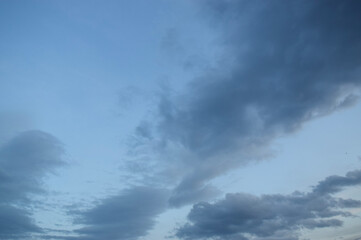 Obraz premium Clouds in the sky