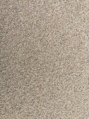 Uniform sand surface on the beach