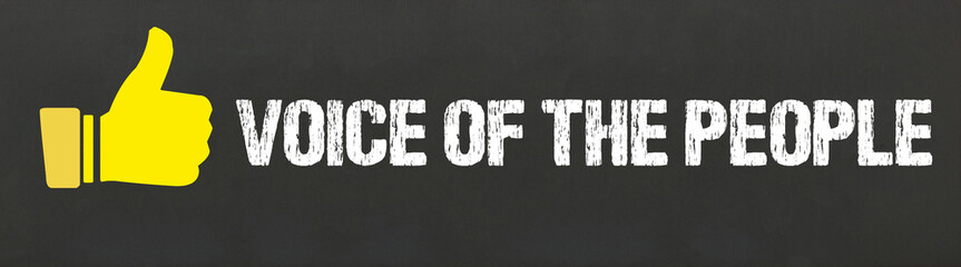 Voice of the people	