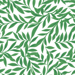 Seamless Colorful Tropical Leaf Pattern. Seamless pattern of Tropical Leaf in colorful style. Add color to your digital project with our pattern!