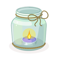 Illustration of Aromatic Candle