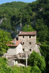 Fototapeta na wymiar Historic village near Castelnuovo Garfagnana, Tuscany