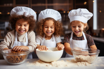 Junior Chefs at Work: Mixing Up Cookie Delights