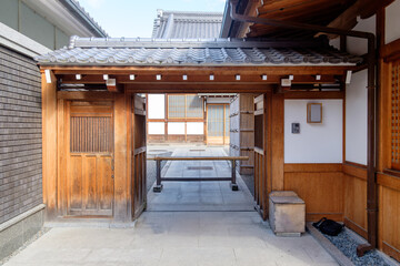 captivating hallway path that leads to the sacred shrine at Fushimi Inari.