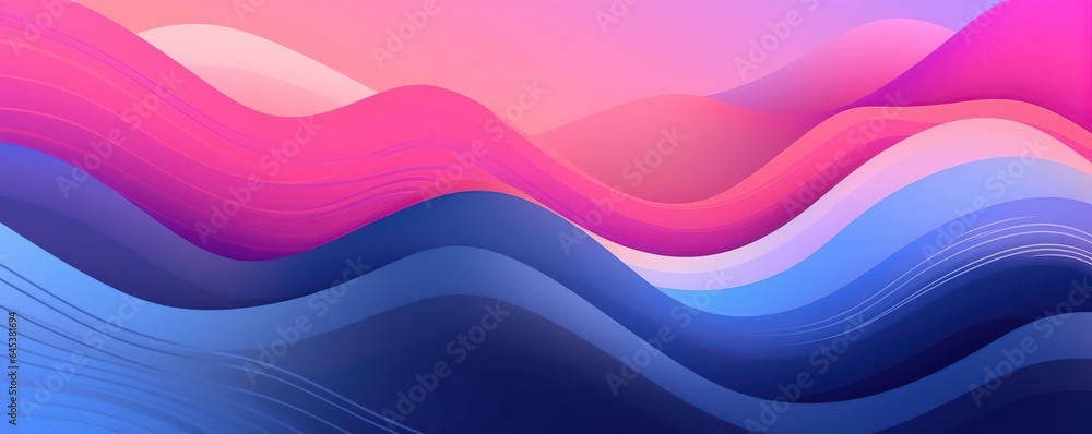 Poster free photo colorful abstract background . layout design templates. generative ai