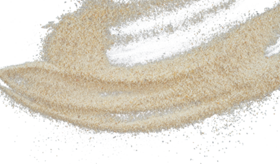 Abstract sand powder texture isolated